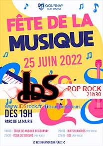 IDS, Issue De Secours, les plus grands tubes pop rock francais en concert au Parc Montsouris